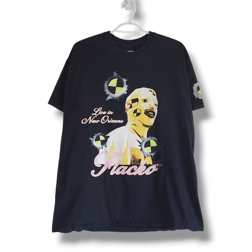 Asap Rocky Live In New Orleans Testing Tour Shirt Black Size XL